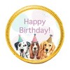 84 Pcs Dogs Kid's Birthday Candy Party Favors Chocolate Coins with Gold Foil - 2 of 2