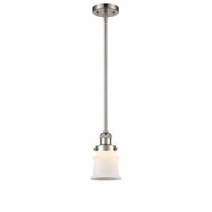 Canton - 1 Light Stem Hung Mini Pendant In Industrial Style-8.5 Inches Tall and 5.25 Inches Wide - 1 of 1