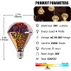 Runesay 3D Fireworks Light Bulb Decorative LED Bulb E26 Base Edison Bulb Light for Holiday Christmas Decoration Bar Glass LED Lamp - 2 of 4