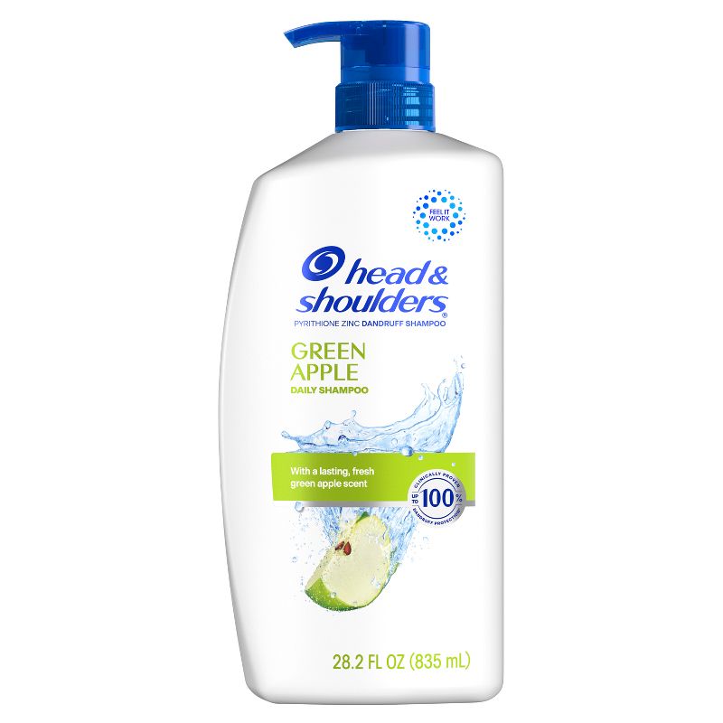 Head & Shoulders Green Apple Anti Dandruff Shampoo for Dry & Itchy Scalp, 3 of 15