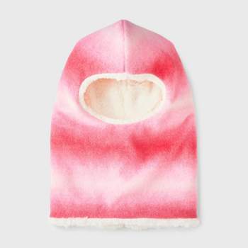 Girls' Printed Balaclava Hat - Cat & Jack™ Pink