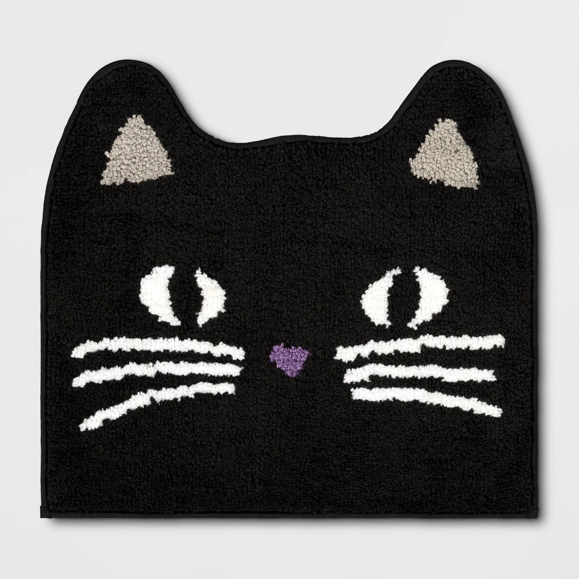 19"x21" Halloween Black Cat Bath Rug - Hyde and EEK! Boutique™