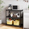 Cast Iron and Carbon Steel Metal Storage Rack - Heavy Duty, Single Layer, 350KG Load Capacity, Steel Shelving, Durable Construction - 3 of 3