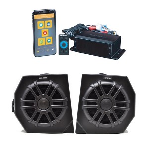 Memphis DEFCORE2 Kit Direct Fit OEM 6.5" Speaker Pods and SMC2A Headless Media Center Receiver Compatible with CanAm Defender - 1 of 4