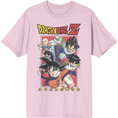 Dragon Ball Z Anime Cartoon Characters Mens Black Graphic Tee : Target