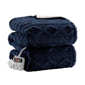 Heating Pads, Soft Washable Electric Blanket, Heating Blanket for Bedding, With 10 Heat Settings, Use for Sofa and Bed - 1 of 4