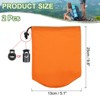 Unique Bargains Camping Hiking Travel Waterproof Portable Tent Sleeping Bag Stuff Sacks 2 Pcs - 2 of 4