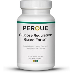 Perque Glucose Regulation Guard™ Forté – 90 Tablets – Supports Healthy Blood Sugar & Metabolic Function - 1 of 4