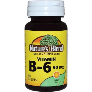 Nature's Blend 63 Vitamin B-6 50 mg (Each) - 1 of 3