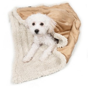 Kritter Planet Puppy Blanket, Super Soft High Pile Dog Blankets and Throws Cat Fleece Sleeping Mat for Pet Small Animals 45x30 - 1 of 4