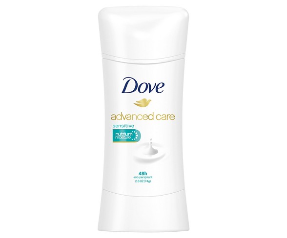 Dove Advanced Care Sensitive Anti-Perspirant Deodorant - 2.6 oz