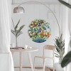 Slickblue Eye-Catching 24-Inch Painted School of Fish Metal Wall Art, Unique Steel Decor for All Settings - 2 of 3