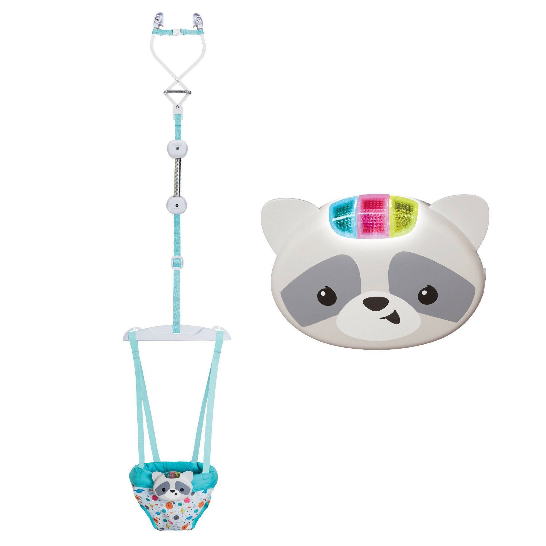 Infantino Up and Away Music and Lights Doorway Baby Jumper: Attaches to Most Doorways, Developmental Toys