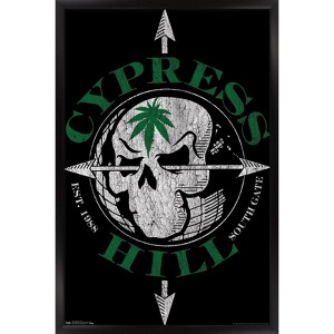 Trends International Cypress Hill - Skull Framed Wall Poster Prints - 1 of 4