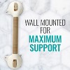 DMI Suction Grab Bar for Shower, 16 in Sand, Elderly & Handicap Safety - 3 of 4