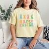 Simply Sage Market Women's Happy Easter Pastel Bunnies Short Sleeve Graphic Tee - 2 of 3