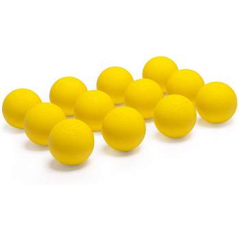 Champion Sports Official Lacrosse Balls - 12 Pack - Yellow