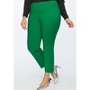 ELOQUII Women's Plus Size Petite Kady Fit Double-Weave Pant - 4 of 4