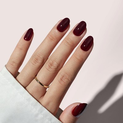 BTArtboxnails Coffee Bean Oval Nails - Press On Nails