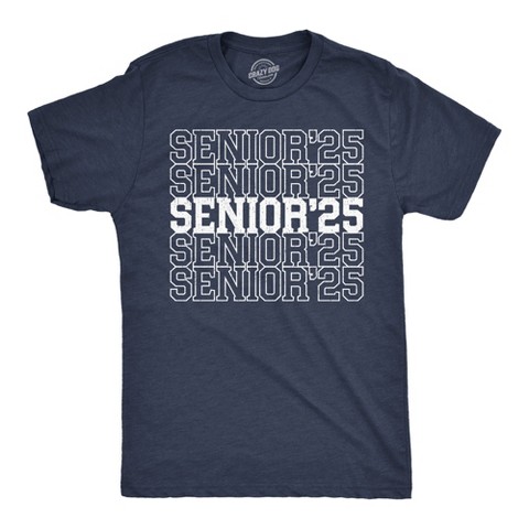 Мужские футболки Crazy Dog T-Shirts, Inc. Mens Funny T Shirts Senior 25 Sarcastic Graduation Graphic Novelty Tee for Men - Crazy Dog Men's T Shirt With Sarcastic Sayings Navy L