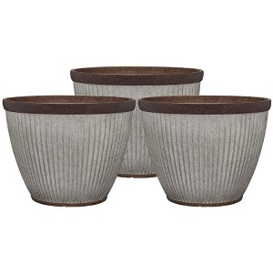 Southern Patio HDR-046868 20.5 Inch Rustic Resin Outdoor Planter Urn - 1 of 4