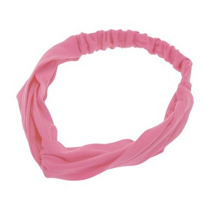 Unique Bargains Women's Simple Solid Elastic Cross Headwrap 1 Pc - 1 of 4