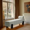 Meridian Furniture,Edison Chenille Fabric Bench - 2 of 4