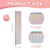 Unique Bargains Stainless Steel Rounded Ends Gentle Care Pet Comb 3 Pcs - 2 of 4