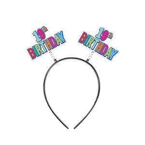 Beistle Milestone Birthday Boppers, Fun Styles and Colors - 1 of 4