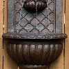 Sunnydaze 28"H Solar-Powered with Battery Pack Polystone Venetian Outdoor Wall-Mount Water Fountain, Weathered Iron Finish - image 4 of 4