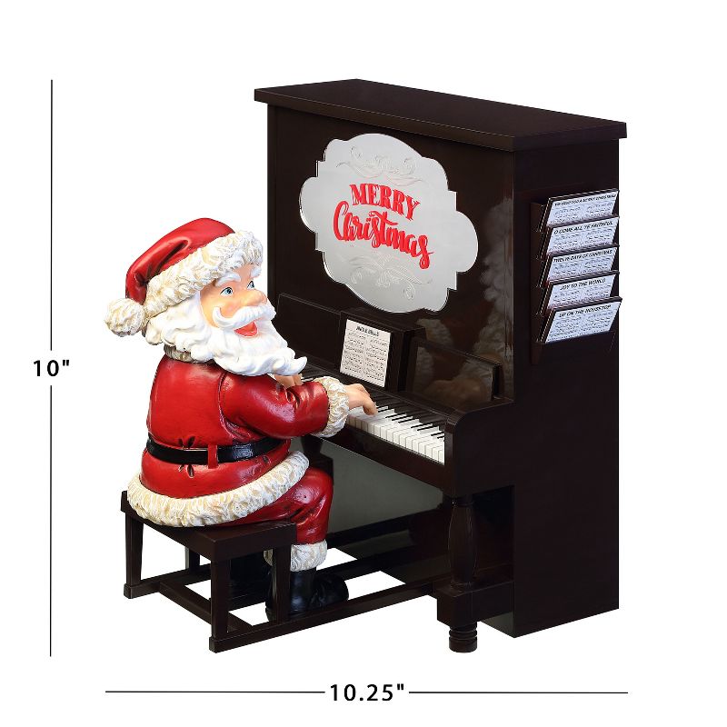 Mr. Christmas Sing-A-Long Santa Musical Interactive Santa Claus Christmas Decoration, 5 of 9