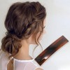 Unique Bargains Women's Elegant Square Hair Clips 3.35"x0.94"x0.79" 1 Pc - 2 of 3