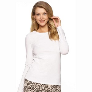 Felina | Long Sleeve Crew Neck Shirt | Cotton & Modal - 1 of 4