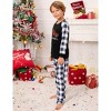 Christmas Pajamas for Kids Christmas Pjs Matching Sets Holiday Sleepwear Set - 2 of 3