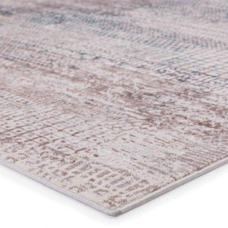 Tolsten Abstract Area Rug Ivory/Blue - Jaipur Living, 3 of 7