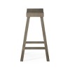 Maven Lane Vincent Backless Wooden Counter Stool 27" - 3 of 4