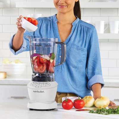 nutribullet Blender Full Size Combo 1200 Watt 640z NBF20500AW - Matte White_3