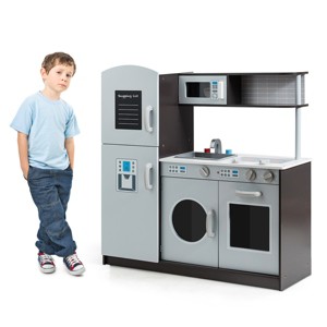 Infans Kids Pretend Kitchen Playset Cooking Set Toddler Learning Toy Christmas - 1 of 4