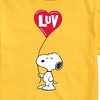 Men's - Peanuts - Snoopy Luv Short Sleeve Graphic T-Shirt - 2 of 4