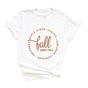 Simply Sage Market Women's Fall Sweet Fall Short Sleeve Graphic Tee - 1 of 4