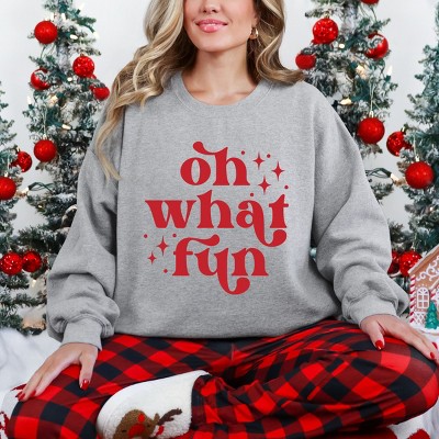 Simply Sage Market Whimsical Oh What Fun Sweatshirt