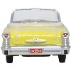 1957 Oldsmobile 88 Convertible Coronado Yellow 1/87 (HO) Scale Diecast Model Car by Oxford Diecast - 4 of 4