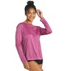 Sporti Sporti Women's L/S Hybrid UPF 50+ Sun Shirt Fushia X-Large - 2 of 4