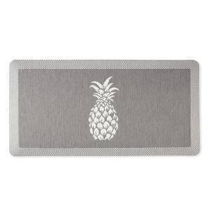 MARTHA STEWART Aloha Modern Pineapple Anti-Fatigue Air-Infused Kitchen Mat - 1 of 4