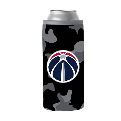 NBA Washington Wizards 12oz Camo Slim Can Coolie - Black