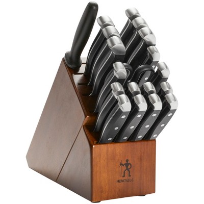 HENCKELS HENCKELS Statement 20-Piece Knife Block Set - Dark Brown