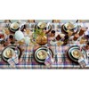 Solino Home Linen Tablecloth | Fall Flavors Madras - 3 of 4
