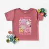 The Juniper Shop Go With The Float Pink Youth Short Sleeve Tee - 2 of 2