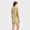 Women's Mini Wrap Dress - Wild Fable™ Olive Green - 2 of 3
