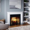 Wood Fireplace Mantel Surround Kit with Shelf and Trim | Essex from Mantels Direct - Poplar Wooden Chimney Mantel Surround with Shelf - image 4 of 4